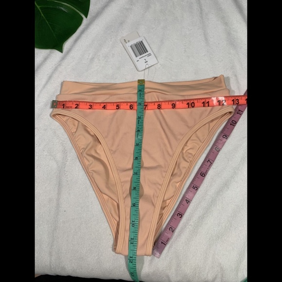 NWT $99 L Space Ridin Frenchi Bitsy Cut High‎ Waist Bikini Bottoms [ Large ] - Picture 12 of 12